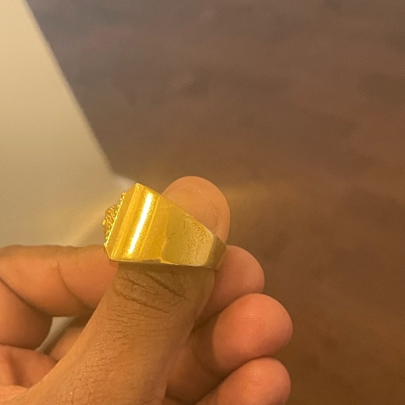 Versace Large Gold Ring - Picture 7 of 7